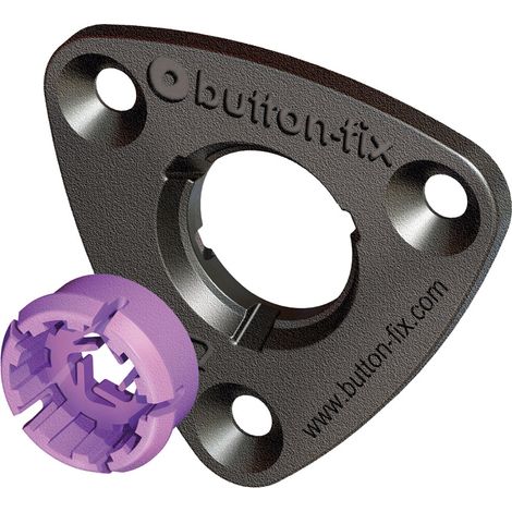 Caja de: 20 Uds. Cjto. Conector Button-Fix Tipo3 Presion Lila