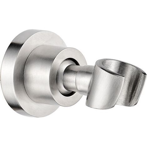 Support de Douche Acier Inoxydable Support Pommeau de Douche Montage Mural Support de Douche à Main Rotatif à 360° Support de Tête de Douche (1/5)