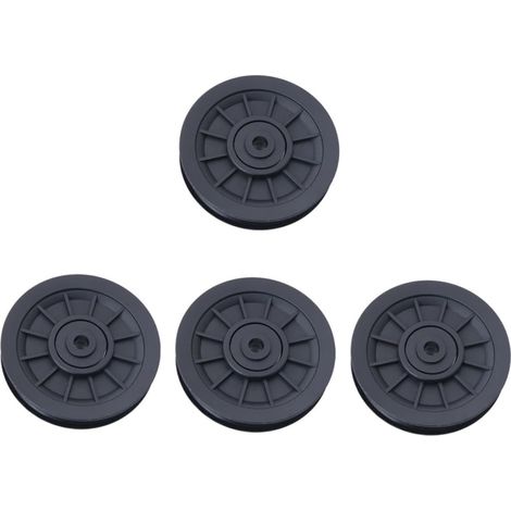 4 poulies nylon résistantes usure, roue rempement légère anti-impact, machine musculation (1/5)