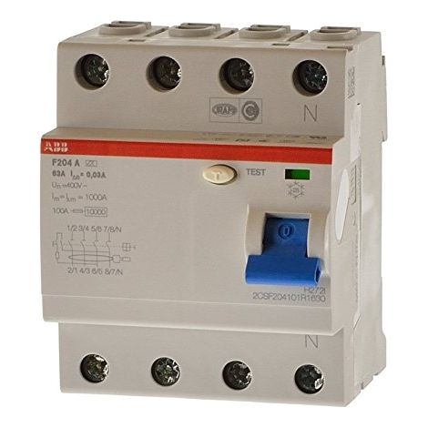 DIFERENCIAL F204A S 63A 300MA ABB 2CSF204201R3630