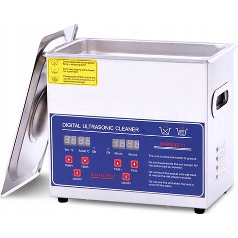 Pulitore ad ultrasuoni con display e riscaldatore 220W 3,2L PS-20A