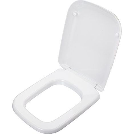 Ideal Standard – Abattant adulte pour WC blanc – Matériau résistant – Entraxe de fixation 157mm – Dimensions 380x526mm