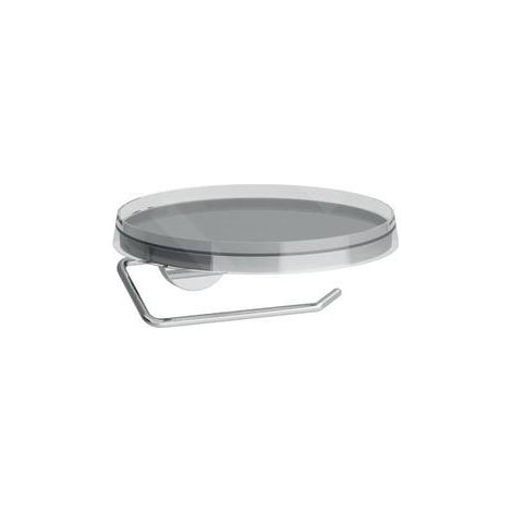 Support de papier toilette KARTELL 185x185mm Deko-Disc cristal clair (1/3)