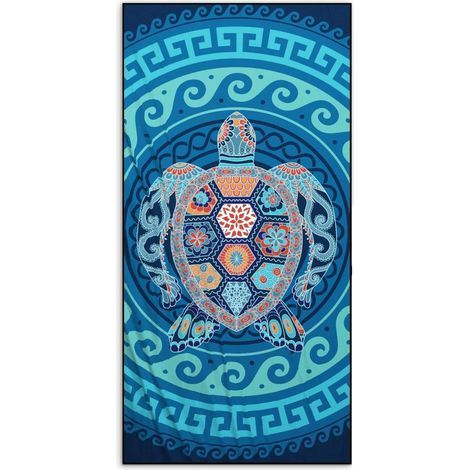 Microfibre Serviette De Plage Ultra-Léger, À Séchage Rapide (1/4)