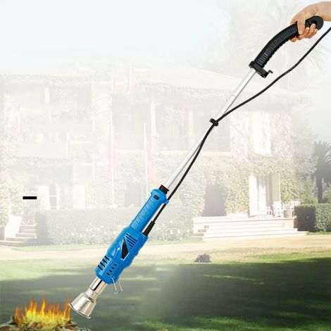Elektrischer Unkrautbrenner für Gartenarbeit im Freien, Heißluftgebläse zur Grasentfernung, EU-Stecker, 230 V (1/5)