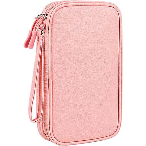 Pochette de voyage pour accessoires électroniques, idéale pour ranger le câble d'alimentation, les câbles et la souris sans fil. (1/5)