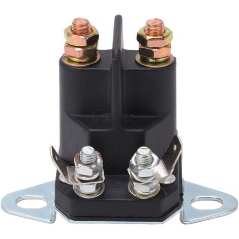 Relais de Solénoïde de Démarreur Relais de Démarreur de Tondeuse à Gazon Pièces de Rechange Accessoires pour Tracteur de Pelouse Vehicles12V (1/5)