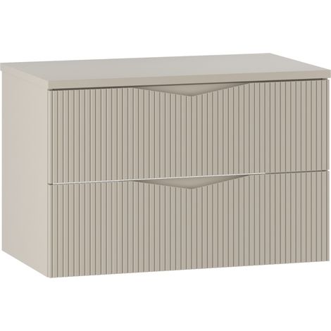 Badplaats Waschbeckenunterschrank Calen 80 x 46 cm Cashmere - Hä