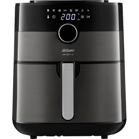 Arzum AR2074-G freidora de aire caliente negro y plata 6 litros