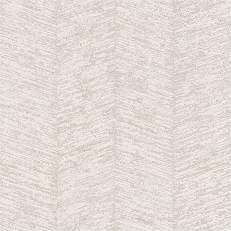 Papel pintado gráfico Profhome 386973 papel pintado no tejido texturado con dibujo gráfico mate beige beige-agrisado blanco crema 5,33 m2