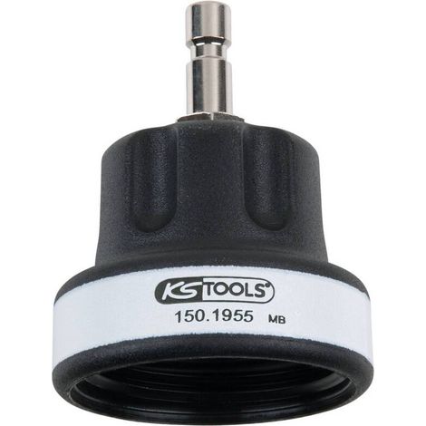 [NEUWERTIG] B-Ware KS Tools Kühlsystem Adapter M46x3 Anschluss Saab Schnellkupplung Verbindung weiß (1/2)