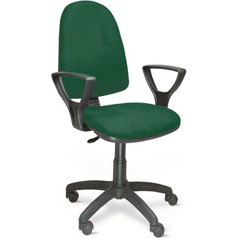 Poltrona Ufficio direzionale in tessuto Toria Verde