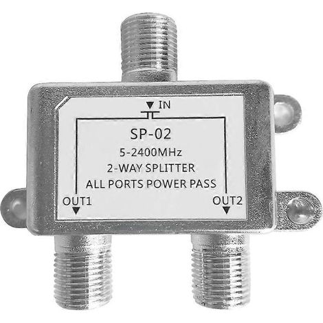 24V 1A Schnellanschlussadapter für Satelliten-TV-Receiver mit bidirektionalem Satellitenempfang