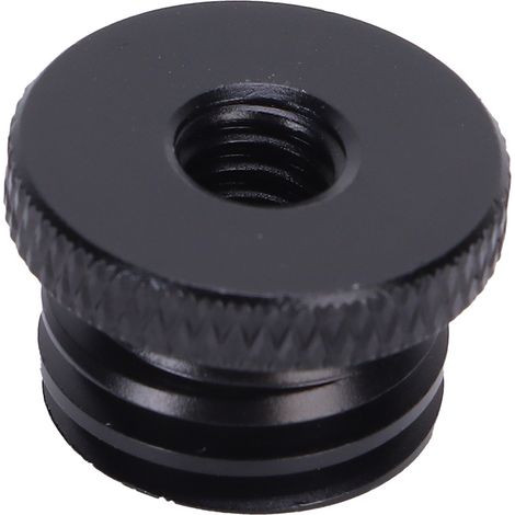 Adaptateur Filetage 1/4 Pouces Femelle à 5/8 Pouces Mâle - Adaptateur Pied Micro - Pour Support Microphone Caméra - 1 Pièce (1/5)