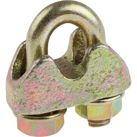 Serre-câble, RS PRO, 8mm en Acier ( Prix pour Sachet de 6 ) (1/2)