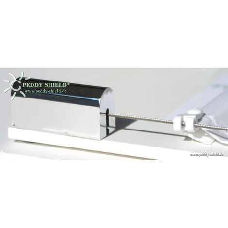 Doppelter Bausatz Universal Chrom mit 14 m Edelstahlseil (1/5)