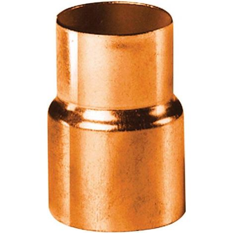 réduction en cuivre à souder - femelle 22 mm vers femelle 16 mm - sachet de 2 (1/2)