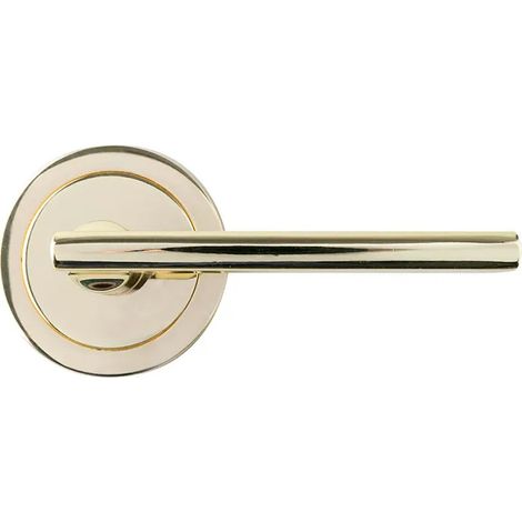 Manilla de puerta handlock straight handle aluminio 2 piezas (1/3)