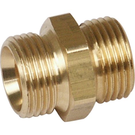 AIRCRAFT 2200127 Doppelnippel G 3/8'' x G 1/2'' (1/2)