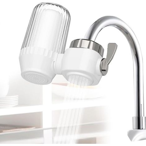 Filtre Eau Robinet, Purificateur D'eau, Filtre Robinet Anti Calcaire, Anti Calcaire Robinet, Robinets Filtrants Pour Éliminer Le Chlore (1/5)
