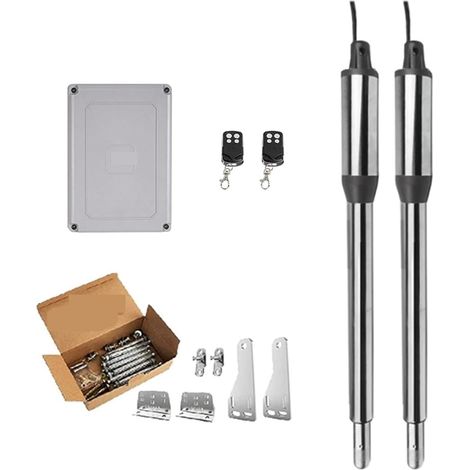 Kit d'ouvre-portes automatiques Dispositif d'ouverture de porte automatique Kits multifonctionnels d'opérateur d'ouvre-porte battante en acier inoxydable avec accessoires en option pour accessoires de (1/5)