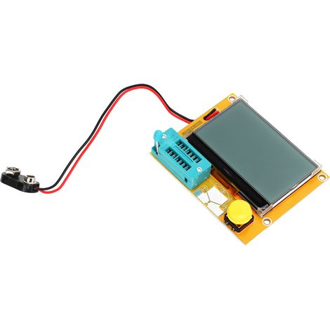 Testeur de transistors diodes triodes condensateurs avec écran graphique pour projets électroniques DIY (1/5)