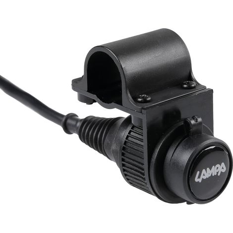 Presa corrente standard per fissaggio a manubrio - 12V - 12A max (1/4)