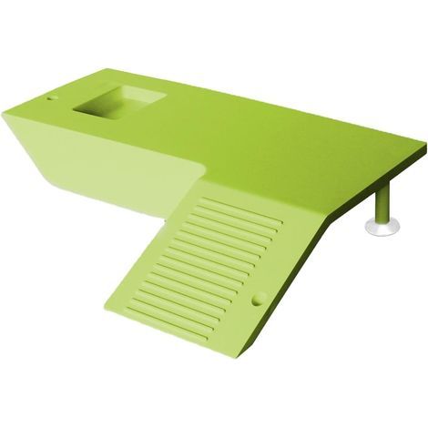 Plateforme de repos pour tortues – Terrasse d'escalade pour reptiles, scène de repos stable, rampe de détente à aspiration sécurisée Accessoire de relaxation pour habitat surélevé pour tortues, gren (1/5)