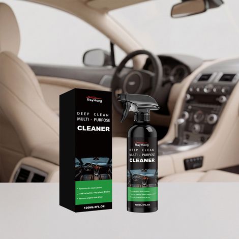 Mehrzweckreiniger für Autoinnenräume, Leder und Kunststoffe – praktischer Fleckenentferner – 120 ml -- BIEMMEDUE (1/5)