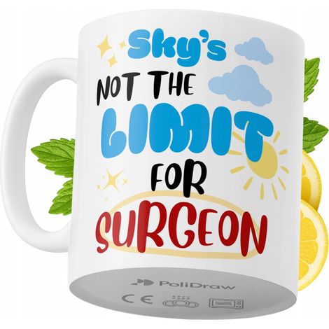 Taza de café/té divertida con diseño de texto humorístico para cirujanos. Taza ideal para cumpleaños, santos y días festivos. Taza premium para ocasiones especiales en casa, la oficina o el trabajo. C (1/5)