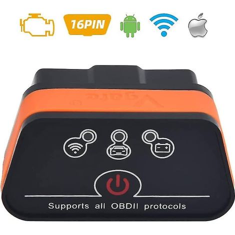 Outil de diagnostic OBDII Icar2 BLE, outil de diagnostic automobile, OBDII moteur pour Android et Windows