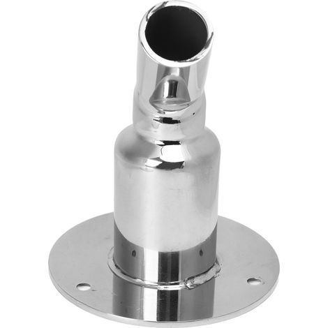 Sortie de coque d'échappement en acier inoxydable 316 poli miroir 24mm DE pour chauffage diesel marin camion coudé (1/5)