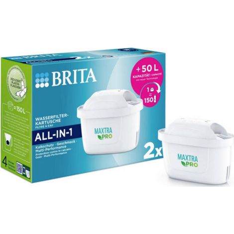Brita Maxtra Pro Pure 2er 122003 Caraffa filtrante Bianco