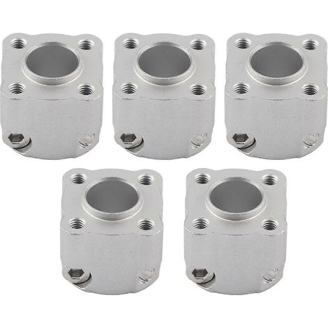 5 Stück Spannringe aus Aluminiumlegierung mit runder Bohrung für Hochgeschwindigkeits-Lastwellen, Metallteile 331000160012