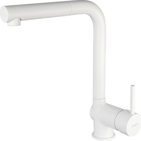 Deante BCA A73M robinet blanc mat cuisine