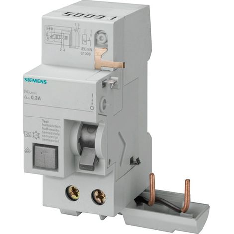 Verrouillage différentiel Siemens 2P 40A 30mA type A 2 modules pour 5SL6-5SL4 5SM23236