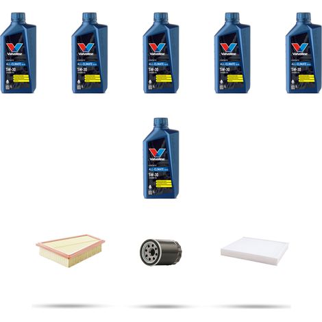 Kit tagliando 3 FILTRI e 6L OLIO compatibile con Ford S-Max 2.0 EcoBoost SCTi 149kw dal 2010 (1/5)