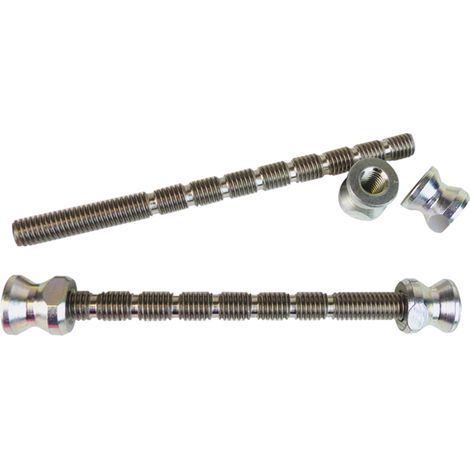 Kit de fixation double pour poignée de tirage - Finition : Inox 304 - FORLOCK