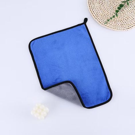 10 panni in microfibra per asciugatura auto 30x30 cm, 500 g/m², super assorbenti, antigraffio, lucidanti, per dettagli, auto, moto, finestre, bagno, salviette detergenti professionali