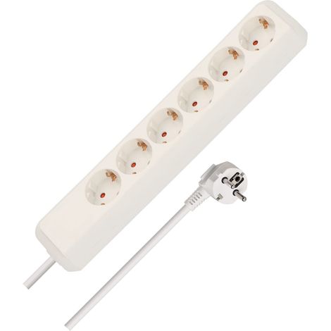 Prolongateur multiprise Blanc (1/3)