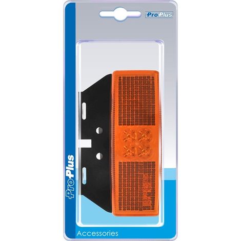 Lampada side marker 1224v ambra 110x40mm led con supporto in blister (1/5)