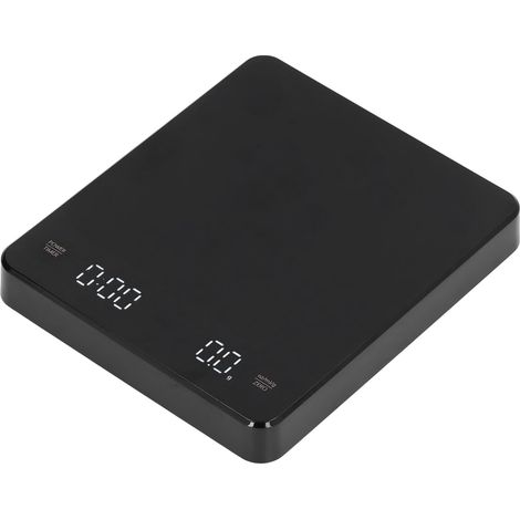 Präzise elektronische Kaffeewaage, multifunktional, 3 kg, g/oz/ml-Umrechnung, USB-aufladbar mit integriertem Akku (1/5)