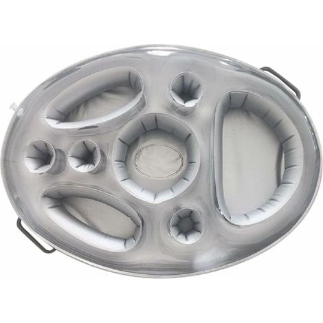 Flottant pour Piscine Porte Gobelet Bouee Piscine Gonflable pour Plage Matelas Jacuzzi Gonflable Piscine Porte Verre Gonflable Piscine (1/5)