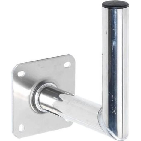 Support mural - Vivanco - Antenne parabolique - Aluminium - Fixe - Gris (1/4)