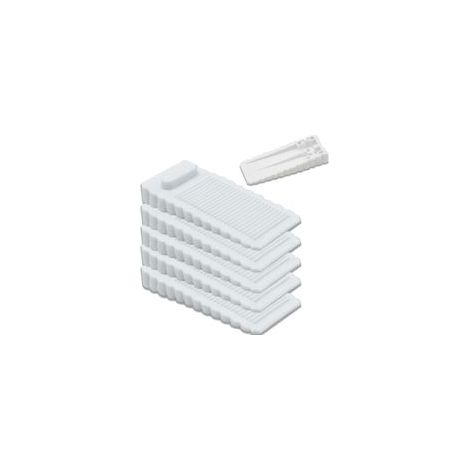 5x Cales de Porte Réglables Antidérapantes pour Sol Carrelage Béton Tapis Stratifié Arrêt de Porte Stable et Silencieux (1/4)