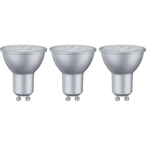 Paulmann 28430 LED CEE G (A - G) GU10 6.5 W blanc chaud (Ø x H) 51 mm x 54 mm 3 pc(s) (1/4)