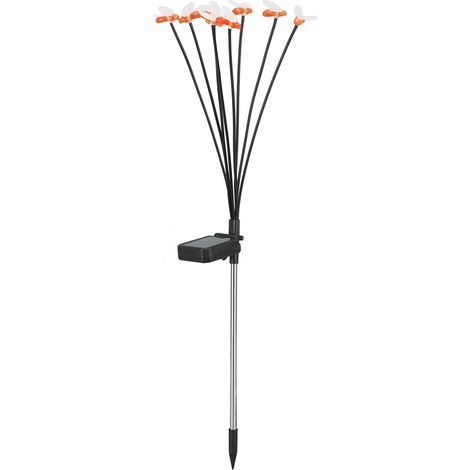 Lampe solaire LED étanche en forme de nid d'abeille pour une utilisation extérieure, décorative, pour le jardin et la terrasse, lumière chaude (1/5)
