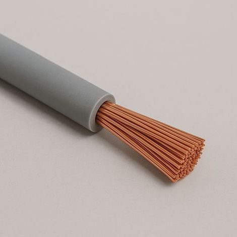 Câble Fil Unipolaire H05V-K sec. 0,50 mmq Gris