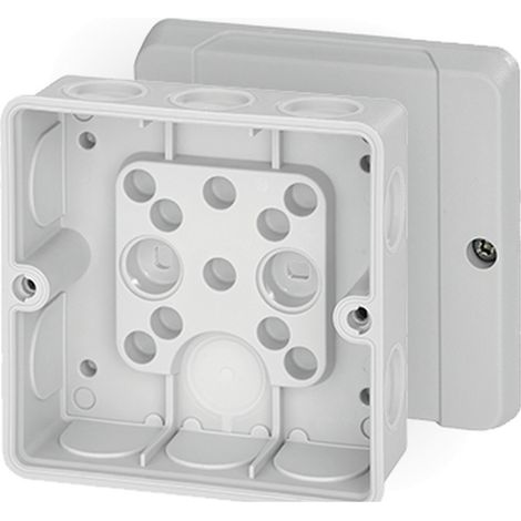 Hensel 62000267 Abzweigkasten (L x B x H) 52 x 98 x 98 mm Lichtgrau (RAL 7035) IP55 1 St.