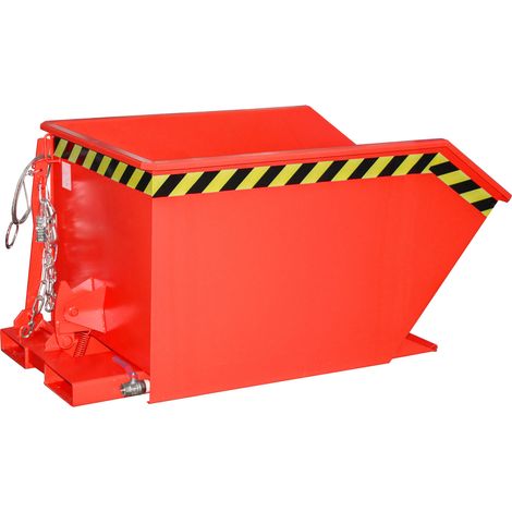 Bauer Spänebehälter SGU 50, lackiert, Feuerrot